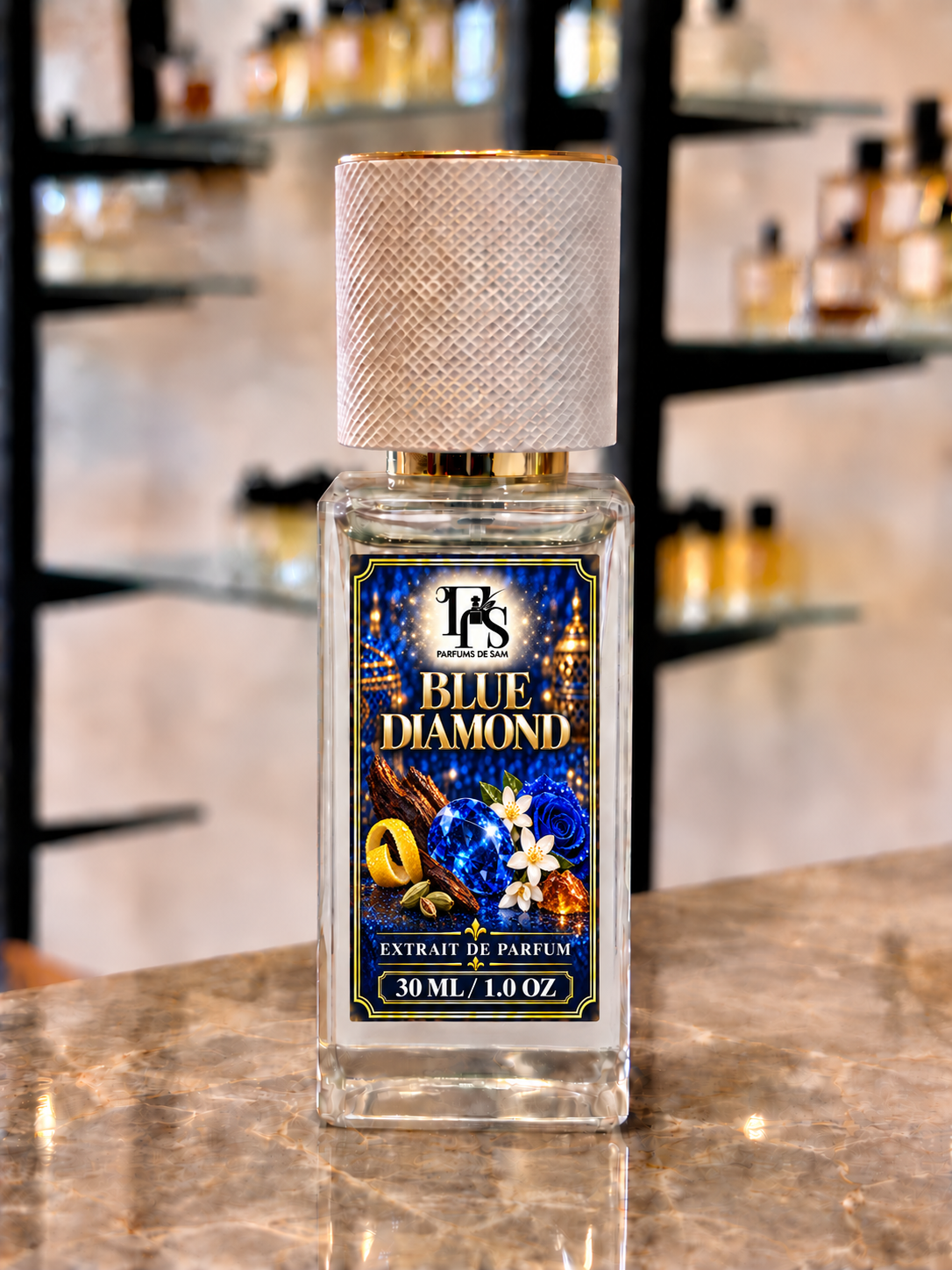 BLUE DIAMOND INSPIRED BY Blue Sapphire Boadicea the Victorious