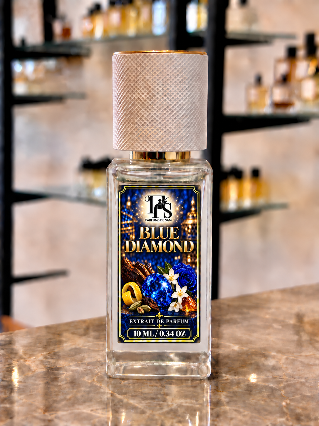 BLUE DIAMOND INSPIRED BY Blue Sapphire Boadicea the Victorious
