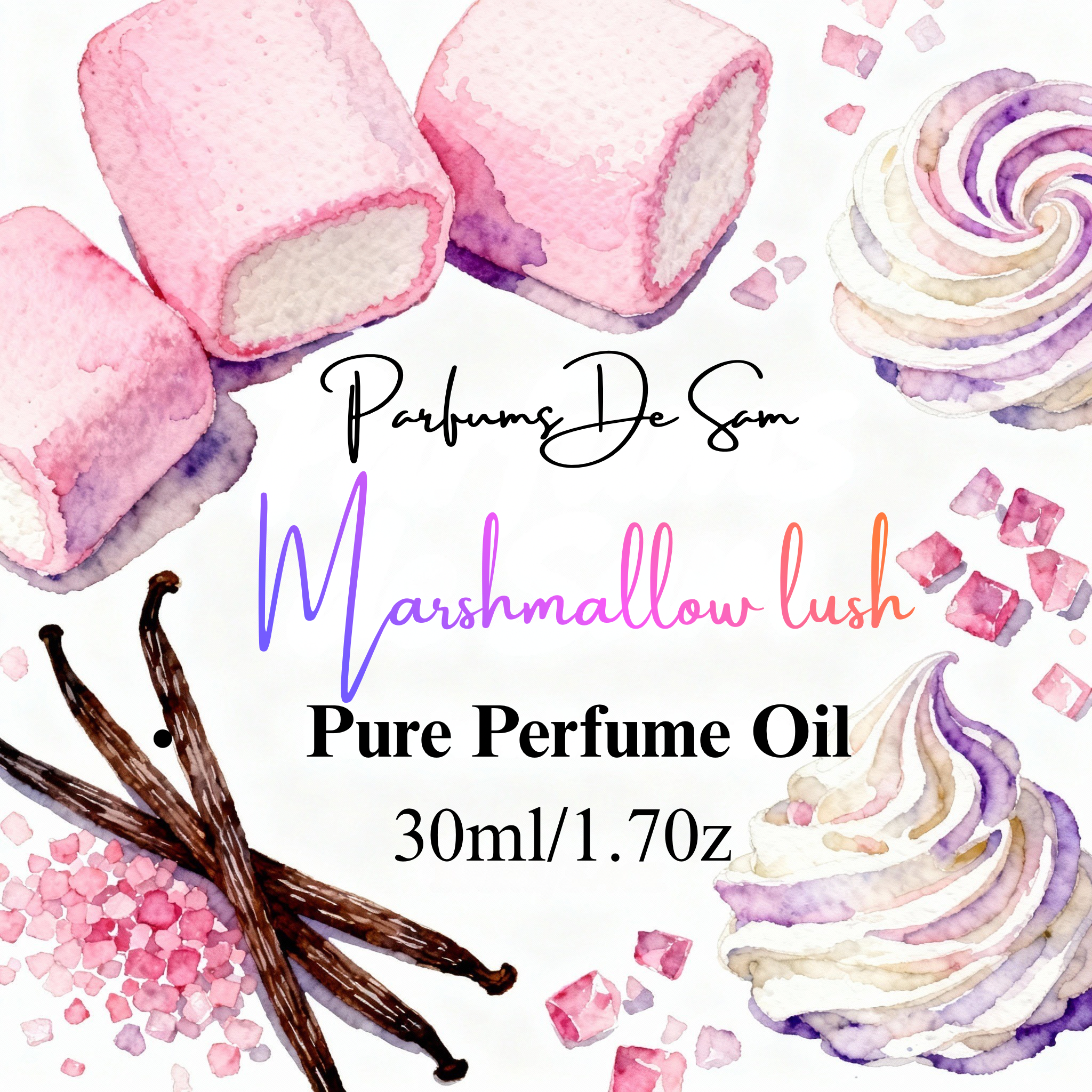 Marshmallow Lush Pure Perfume Oil