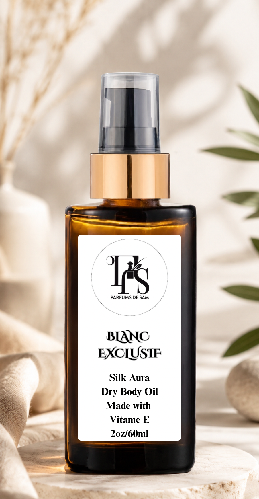 BLANC EXCLUSIF BODY OIL INSPIRED BY VALAYA EXCLUSIF PDM