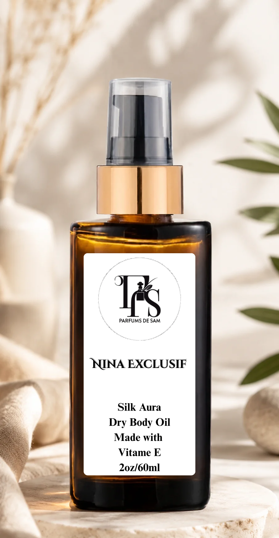 Silk Aura Dry Body Oil Nina Exclusif